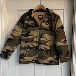 Walls Kids Camo/Hunting Puffer Jacket Size XL